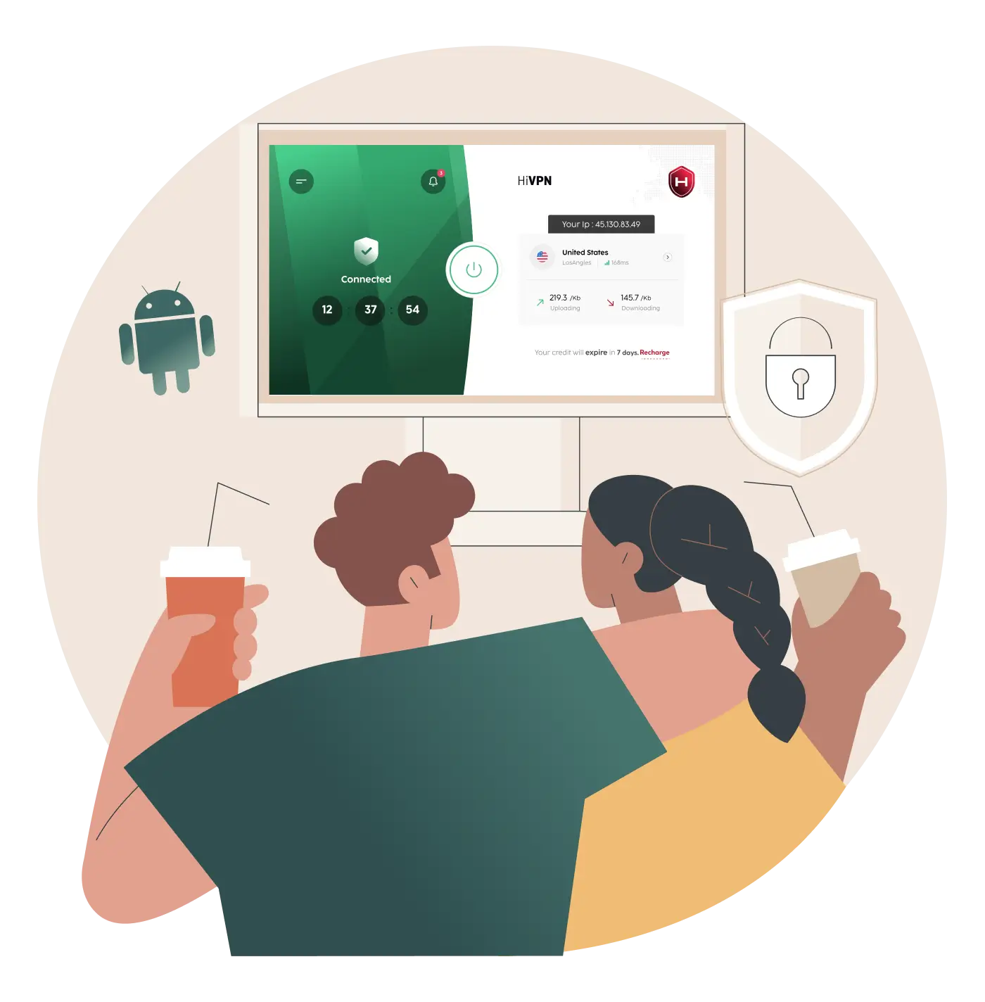 خرید vpn برای اندروید تی وی Android TV